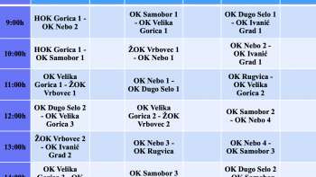Prvenstvo Zagrebačke županije Mlađe kadetkinje - 07.12.2025. NEDJELJA i 2.liga 3. okupljanje - 5. i 6. kolo
