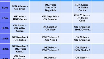 Prvenstvo Zagrebačke županije Najmlađe kadetkinje U13 - 13.12.2025. SUBOTA i 2.liga 3. okupljanje - 5. i 6. kolo (Mala odbojka)